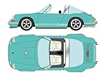 Titan64 1/64 シンガー 911 (964) Targa ミントグリーン 完成品 TM002H
