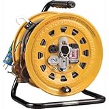 ハタヤ(HATAYA) 屋内用マルチテモートリール(漏電遮断器付) コードリール GBM-130K
