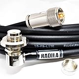 RADILA◆フジクラ 同軸 5D-FB 5m ML-MP (50Ω整合型) 低SWR 低損失◆実測データ付 アマチュア無線用 モービル
