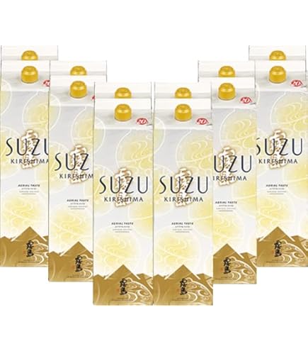 Amazon.co.jp: SUZUKIRISHIMA パック 20度 1800ml 芋焼酎 霧島酒造