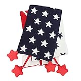 コットンベビーウォームスカーフスターパターンユニセックスネッカーケースマフラーバンドレット