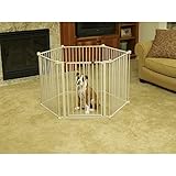 Carlson Pet 24 in. Even Extension Panel for Convertible Pet Yard 2200PY, Beige, Metal by Carlson Pet
