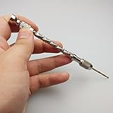ハンドドリルビット自動 Mini Pin Vise スパイラルダブルチャックエクストラクターツール新しい