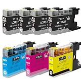 【UNIQUE-INK】LC12（17） ブラザー 互換インクカートリッジLC12(17)-4CL【(7PK)-4BK-1C-1M-1Y】DCP-J940N DCP-J925N MFC-J710D MFC-J6710CDW DCP-J525N MFC-J705D MFC-J825N MFC-J955DN DCP-J540N MFC-J840N MFC-J860DN