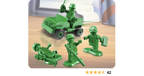 Amazon レゴ Lego トイ ストーリー パトロール中のグリーン アーミー メン 7595 ブロック おもちゃ