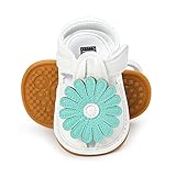 幼児 ベビー シューズ 女の子 キッズシューズ ベビー靴 出産祝い 0-1歳 女の子 2017 出産祝い 子供 サンダル 子供靴 赤ちゃん 歩き始め … (内寸12CM, ミント花)