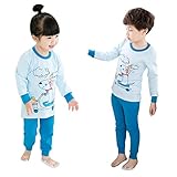 子供パジャマ 長袖パジャマ ルームウェア 寝間着 子供服 キッズ 女の子 男の子 上下セット 寝巻き ボーイズ ガール ベビー プレゼント hibote No.2 150cm