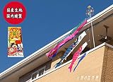 【鯉のぼり】【ベランダ用　こいのぼり】1.2mナイロンSky鯉のぼりベランダセット【鯉幟】