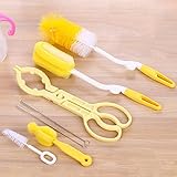 哺乳びん洗浄器具 スポンジブラシ お得便利 多機能対応 7本セット　 (色のランダム)