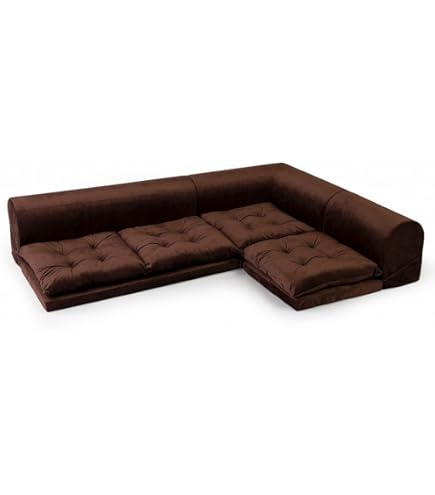 Amazon.co.jp: ニトリ(NITORI) ポケット付きロータイプコーナーソファ3