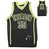 Limited Edition : NBA Oklahoma City Thunder Durant # 35 Youthノースリーブトップ S ブラック