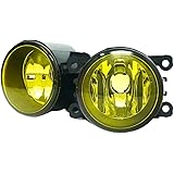fcl.(エフシーエル) フォグランプ 後付け led 黄色 イエローレンズ ユニット フォグランプユニット ハロゲン 純正led H8 H11 H16 左右分2個入り タイプC 純正交換用 ホンダ スズキ 日産 マツダ 三菱 スバル