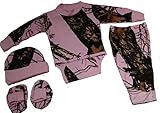 Mossy Oak PANTS ベビー・ガールズ US サイズ: 3-6 Months カラー: ピンク