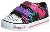 [スケッチャーズ] SKECHERS Shuffles-Triple Time 10203N BKMT (Black Canvas/ Hot Pink & Multi Trim/11.0)