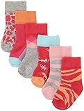 Happy Socksベビー女の子6パックボックスセット(ベビー)