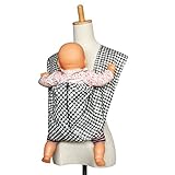 tacmamy(タックマミー) 抱っこ紐 綿100％ ニュアンスチェック (LLサイズ)