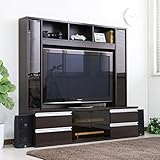 送料無料 テレビ台 ハイタイプ 50インチ TV台 テレビラック ゲート型AVボード ダークブラウン SAV047 J-Supply