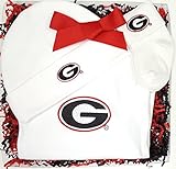 Georgia Bulldogs Boxed 3 Pieceベビーギフトセット