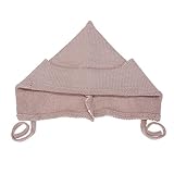 Domybest 秋冬 ベビーキャップ ニット 帽子 3-10ヶ月 2色 写真小道具 暖かく保つ 快適 柔らかく 誕生日 幼稚園 防寒対策 七五三 お子様の誕生日 記念日 出産祝い お祝いギフト