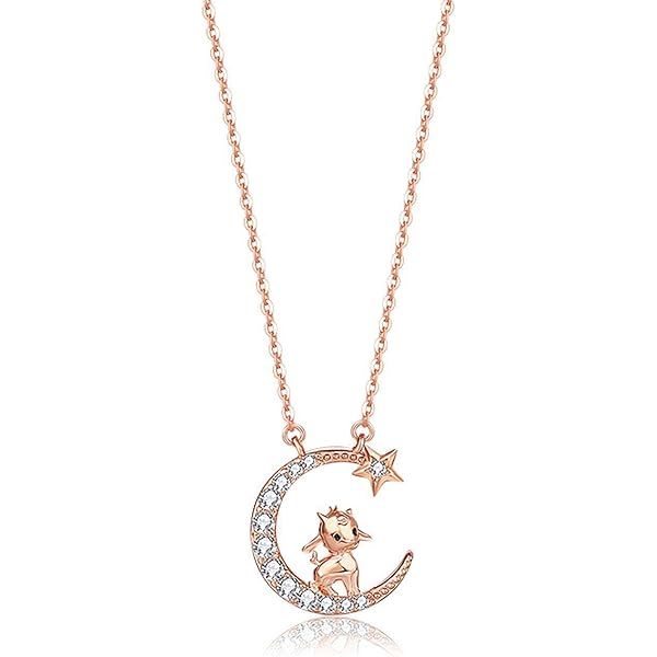 友人からの贈り物 18K 金メッキネックレス Amazon | Love & Crafted Love & Craftのトレンディな4つ葉の