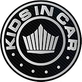 KIDS IN CARマグネット（シルバー）