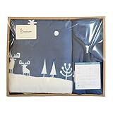 ギフトセット マイクロファイバー ベビー ブランケット ＆ ベビー スリーパー (ほしぞら)