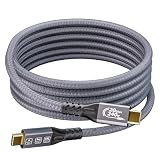 MOPOCHG USB C ケーブル USB-C 3.2 Gen2 タイプc ケーブル、240W PD3.1 急速充電、20Gbps データ転送、8K@30Hz / 4K@144Hz 映像出力対応、Thunderbolt 5/4/3 互換、MacBook Pro/iPad Pro/iPhone 17/16/Galaxy S26/S25 等Type-C各種対 (3m)