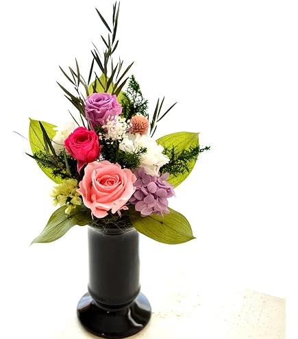 Amazon.co.jp: プリザーブドフラワー仏花・小 : ホーム＆キッチン