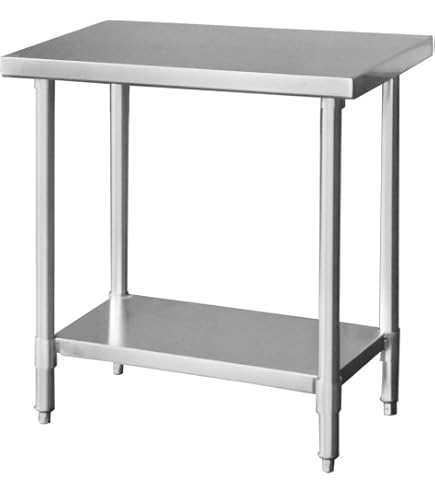 Amazon.co.jp: ステンレス 作業台 3段 業務用 調理台 厨房 400×450×800 