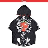 （パーカー）赤ストロベリー半袖 パーカーワンピ　 キャンディ 毒 毒かわ 原宿系 青文字系 グロかわ ACDCRAG