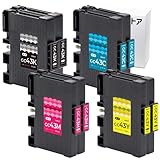 バウストア リコー RICOH GC43 GC43K GC43C GC43M GC43Y Mサイズ 8個セット 顔料 互換インクカートリッジSG 3300 / SG 2300