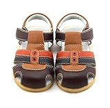 SANSEIJH 男女共用　ベビー キッズ 子供サンダル シューズ 靴 マジックテープ 夏　つま先保護　クッション　弾力 本革 耐磨 履き心地良い　軽量　滑り止め　防湿　可愛 素敵 おしゃれ カジュア