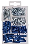 The Hillman Group 591516 Small Anchors with Screws Assortment, 95-Pack [並行輸入品]