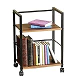 デスクワゴン　収納 棚付き