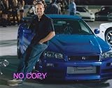 大きな写真「ワイルド・スピード」ポール・ウォーカーとGTR