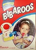Disposable Baby Bibs 32-count, with Leak Proof Liner, and Catch All Pocket by BiBaroos [並行輸入品]