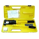 ハイドロプライヤー 油圧式 ヘキサゴンダイス 8種 圧着 ペンチ 工具 配線 ケーブル