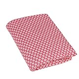 Flink Organic Flower Fitted Crib Sheet in Blush by Flink [並行輸入品]