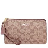 [コーチ] COACH 財布 (長財布 ポーチ) F16109 カーキ×サドル2 シグネチャー 長財布 レディース [アウトレット品] [並行輸入品]