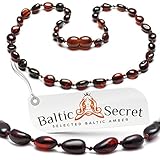 Amber Teehing Necklace / Extra Safe & Authentic / 50% Richer and Higher in Value / Natural Baby Teet