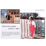 NEWSTYLE Kid Safe Deck Guard - Safety Net Railnet for Balcony, Stairway and Patios - 10ft.L x 2.5ft.