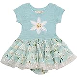 Mimi & Maggie Ruffles andデイジードレス カラー: ブルー