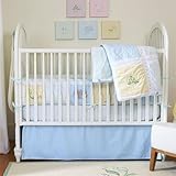 Sweet Pea 3 Piece Crib Bedding Set by Little Acorn [並行輸入品]