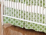 SheetWorld - MINI Crib Skirt (24 x 39) - Citrus Links - Made In USA by sheetworld