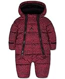Jordan Baby Boys 'またはベビー女の子フード付きabstract-printスノーウェアBunting