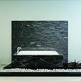 Fine器具Small 4 ' Drop In &アルコーブホワイトSoaking浴槽4フィート、ファイバーグラスアクリル素材、小サイズ48 Exclusive " L x 32 " W x 19 "
