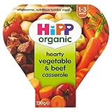 Hipp Organic Growing Up Meal Hearty Vegetable & Beef Casserole 12mth+ (260g) ヒップ有機育っ食事ボリュームたっぷりの野菜と牛