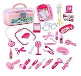 Soul お医者さん ドクターセット 木のおもちゃ 幼児 子供 3歳から ごっこ遊び 知育おもちゃ (30点セット 医者おもちゃ)