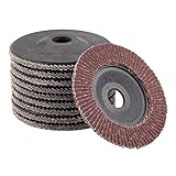 10枚入り フェルト バフ 研磨ホイール 125mm 研磨パッド研磨ディスク 金属用鏡面 仕上げ 加工 研磨