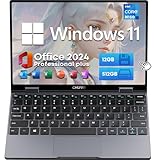 CHUWI ノートパソコン Office 2024搭載 10.5インチMiniBook X N150 16G RAM+512G ROM＋1TBSSD拡張+ 360°回転 タッチスクリーン 1920*1200 16:10 IPSディスプレイ最大3.6GHz ミニ軽量薄型 ノートPC 全機能Type-C